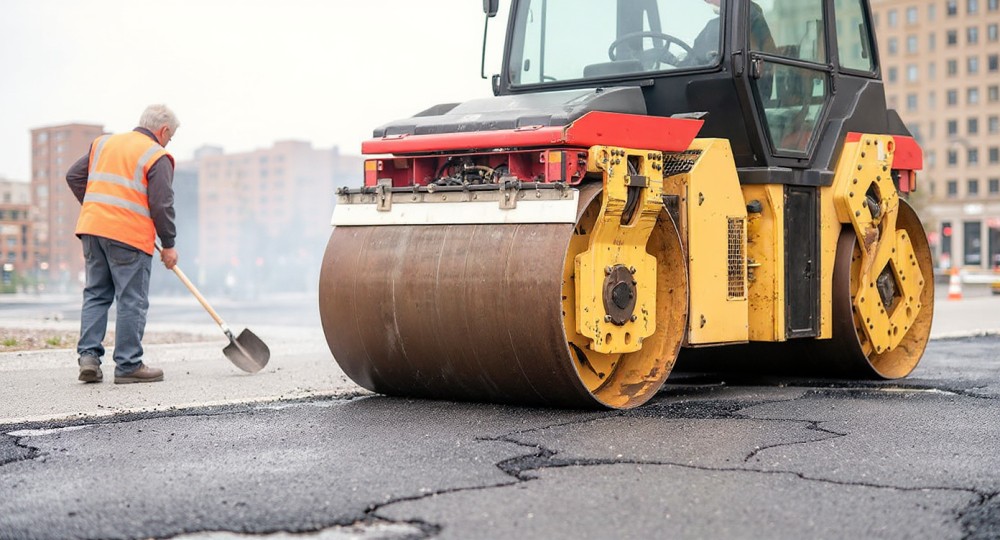 Postęp w przebudowie drogi powiatowej nr 2036B w Zambrowie – inwestycja nabiera tempa!
